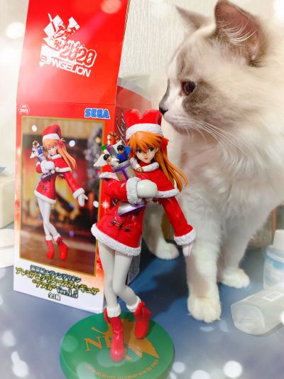 新世纪福音战士 圣诞手办  明日香