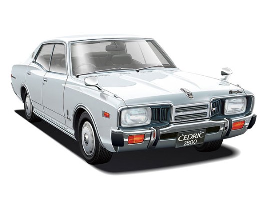 The Model Car No.53 1/24 日产 P332 CEDRIC / GLORIA 4HT280E BROUGHAM '78 