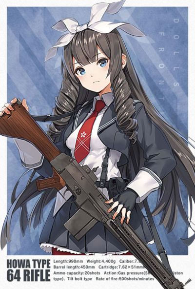 小军械库 LADF04 少女前线 64自