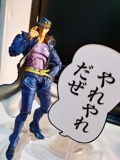 超像可动 JOJO的奇妙冒险 第三部 星尘斗士 乔瑟夫・乔斯达 与 伊奇