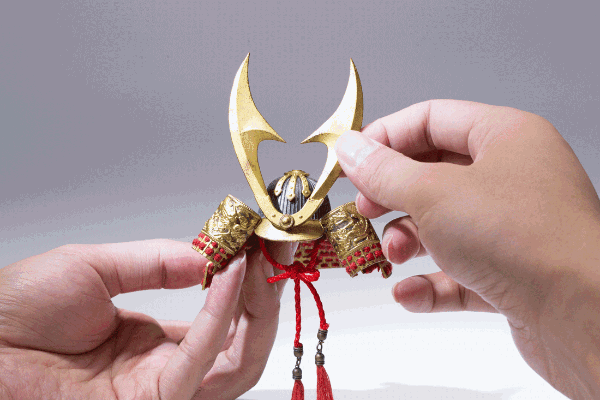 EX025 1/6 金漆涂切付札红威大铠