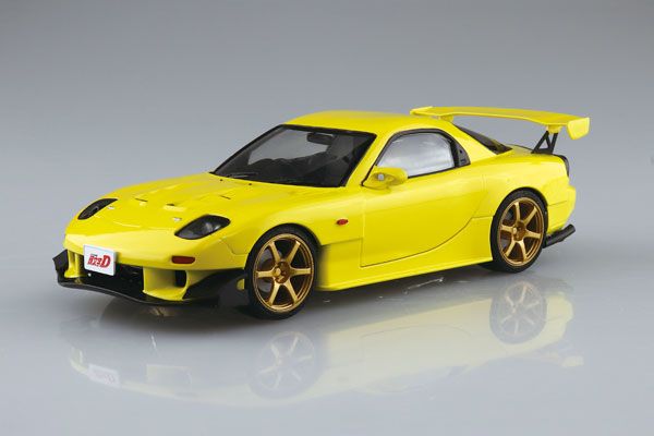已上色模型 No.SP 头文字D 高桥启介 FD3S RX-7 计划D 第28卷样式