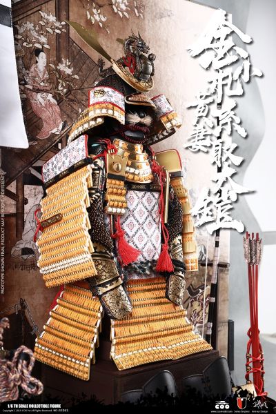 SE063 1/6 帝国系列 合金压铸 金小札黄系妻取大铠 传奇版