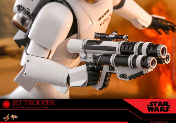 电影杰作  星球大战:天行者崛起 1/6 喷气背包士兵