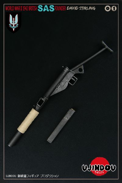 1/6 NO. UD9001 第二次世界大战-英国皇家特种空勤团-创办人-戴维斯特林 1942