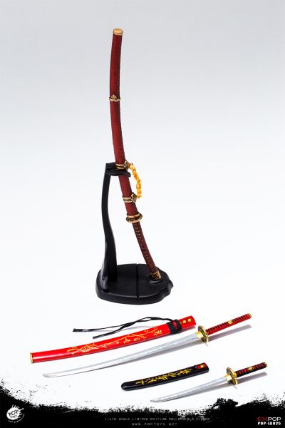 EX025 1/6 金漆涂切付札红威大铠