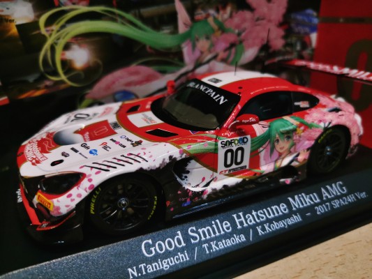 痛车 GOOD SMILE Racing 初音未来 AMG 2017 SPA24H Ver.