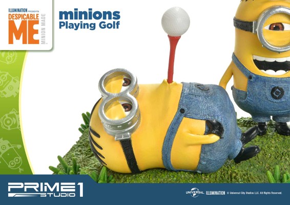 首要收藏手办 神偷奶爸2 小黄人高尔夫