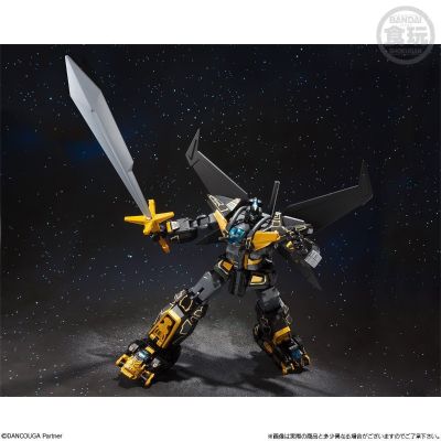 食玩 超兽机神断空我 Big Moth＆Dancouga＆Eagle Fighter＆Land Cougar＆Land Tiger Black Color Ver. 