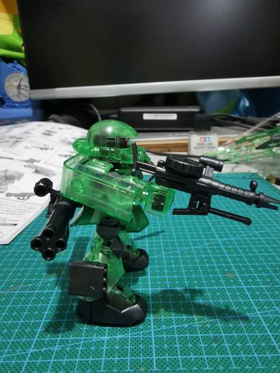 SD高达 クロスシルエット 机动戦士高达 MS-06FザクII Cross Silhouette Frame Ver. 