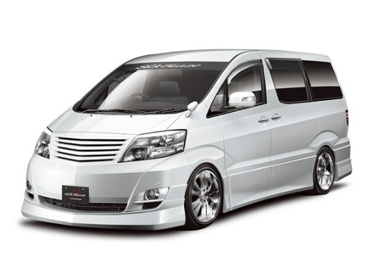 The Tuned Car No.7 1/24 丰田 Silk Blaze MNH/ANH10,15W ALPHARD '05 