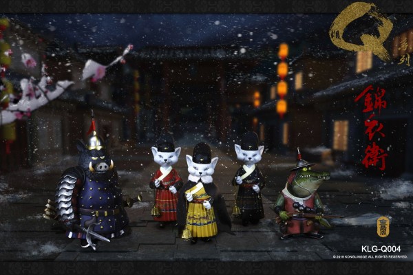 KLG-Q004 Q版锦衣卫 白狐