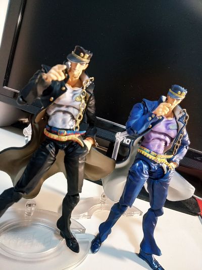 超像可动 JOJO的奇妙冒险 第三部 星尘斗士 乔瑟夫・乔斯达 与 伊奇