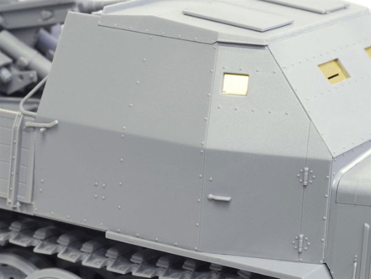 1/35 德军 Sd.Kfz.7/2 8半履带运输车 装甲包围 3.7cm Flak37搭载型 / 3.7cm Flak36搭载型 (2 in1)