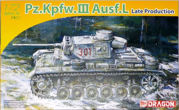 1/72 WW.II 德军 III号坦克 L型 