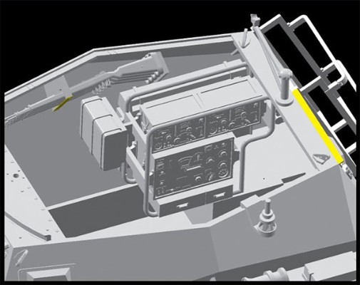 1/35 WW.II 德国陆军 Sd.Kfz.250/3 半履带轻型装甲车＆隆美尔手办