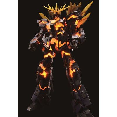 RG RX-0 独角兽高达二号机报丧女妖·命运女神（毁灭模式）（发光固态塑像）