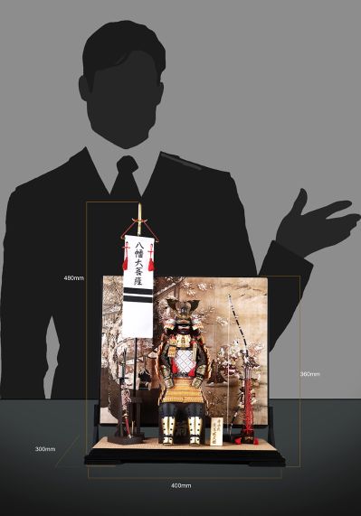 SE063 1/6 帝国系列 合金压铸 金小札黄系妻取大铠 传奇版