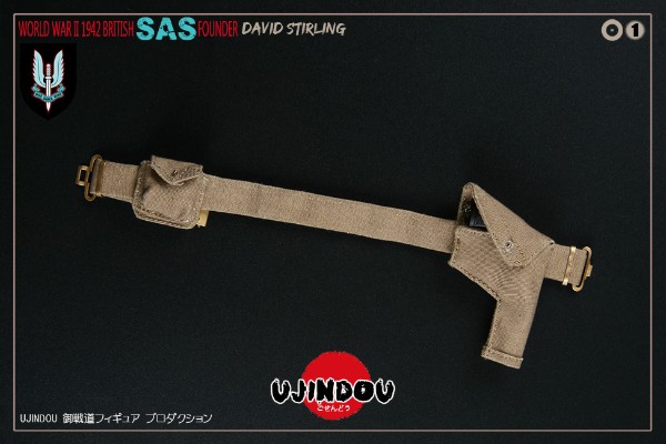 1/6 NO. UD9001 第二次世界大战-英国皇家特种空勤团-创办人-戴维斯特林 1942