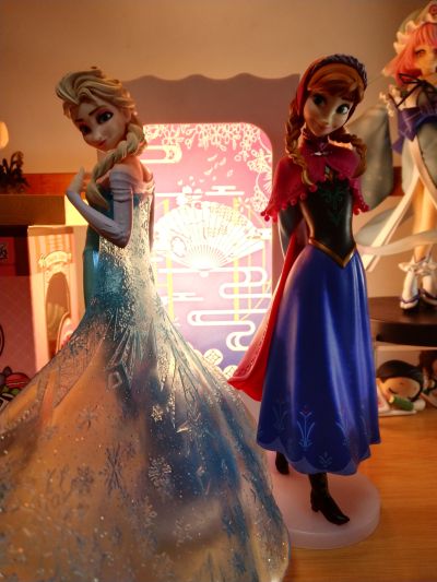 PM 手办 世嘉景品 迪斯尼 冰雪奇缘 安娜