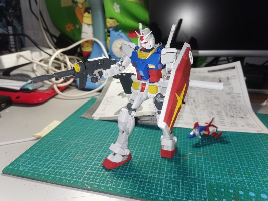 MG 1/100 RX-78-2 高达 3.0版本