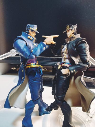 超像可动 JOJO的奇妙冒险 第三部 星尘斗士 乔瑟夫・乔斯达 与 伊奇