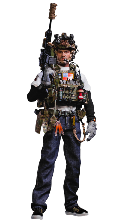 DAMTOYS 78072 1/6 美国海军特种作战发展大队NSWDG  -AOR2迷彩版本