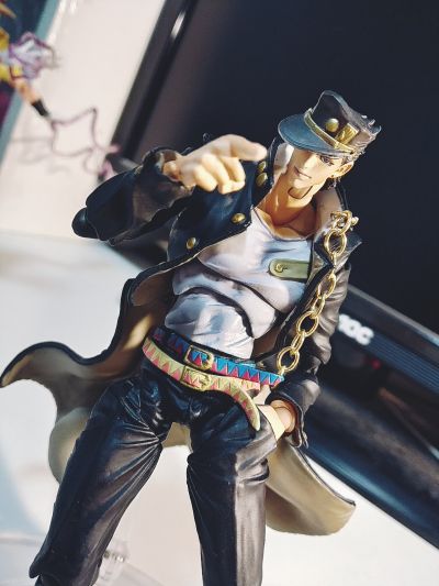 超像可动 JOJO的奇妙冒险 第三部 星尘斗士 乔瑟夫・乔斯达 与 伊奇