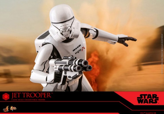 电影杰作  星球大战:天行者崛起 1/6 喷气背包士兵