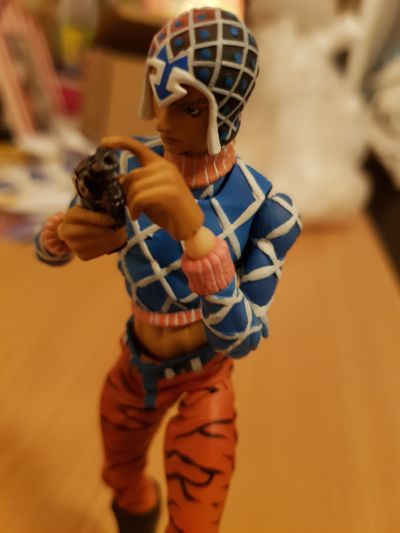 超像可动 JOJO的奇妙冒险 第五部 黄金之风 盖多·米斯达 与 性感手枪