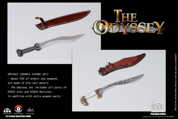 HS005 1/6 万神殿系列 - 奥德修纪（双人套装）