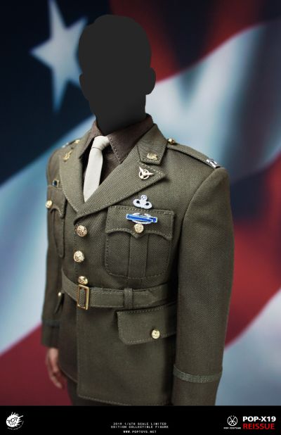 X19 二战版黄金时代美队军装制服套装