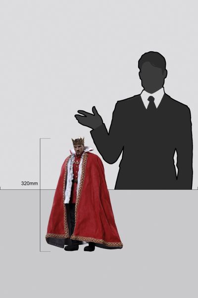 SE046 合金压铸 1/6 帝国系列 - 亨利八世（红龙版）