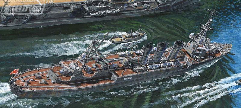 1/700 舰NEXT系列 NO.17 日本海军 球磨级轻型巡洋舰 球磨