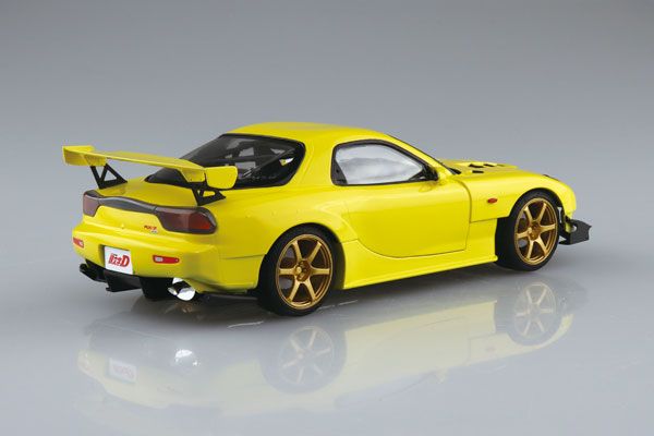 已上色模型 No.SP 头文字D 高桥启介 FD3S RX-7 计划D 第28卷样式