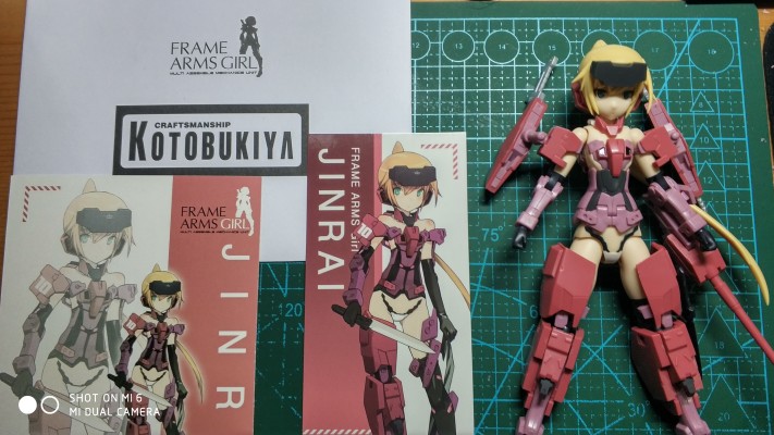 Frame Arms Girl  迅雷 Fresh Skin Limbs Append