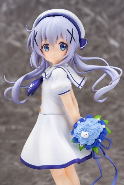 请问您今天要来点兔子吗？？ 香风智乃（夏季校服)