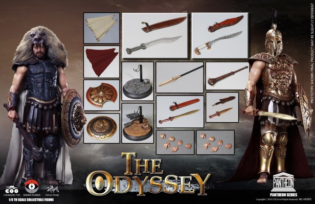 HS005 1/6 万神殿系列 - 奥德修纪（双人套装）