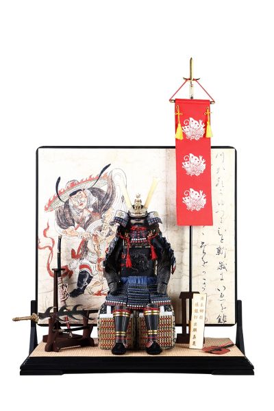 SE064 1/6 绀系狮形锖铁打出胴具足 传奇版