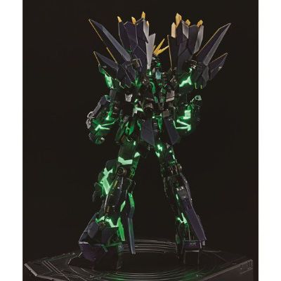RG RX-0 独角兽高达二号机报丧女妖·命运女神（毁灭模式）（发光固态塑像）
