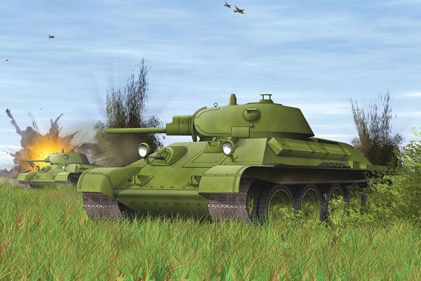 1/72 WW.II 苏联陆军 T-34/76 Mod.1940 