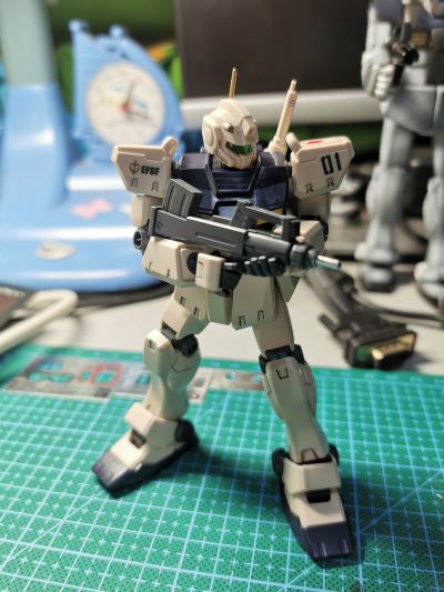 HGUC 1/144 	机动战士高达0083 星尘的回忆  RGM-79C 吉姆 改