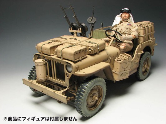 1/6 WW.II 英国陆军 SAS 4x4 小型军用车 “沙漠突袭者” 