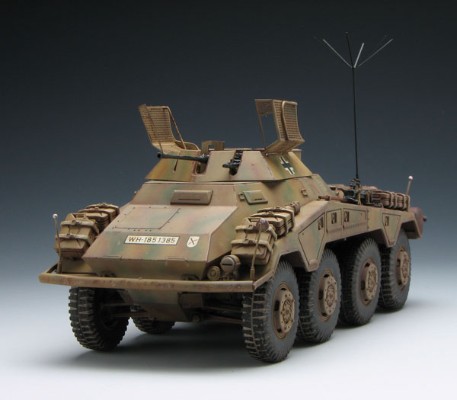 1/35 WW.II 德军 Sd.kfz.234/1 8轮重装甲侦察车 20mm炮搭载型 高级版