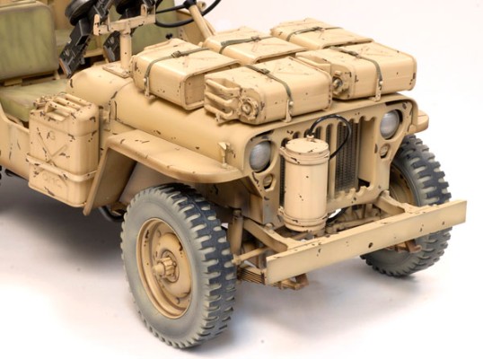 1/6 WW.II 英国陆军 SAS 4x4 小型军用车 “沙漠突袭者” 