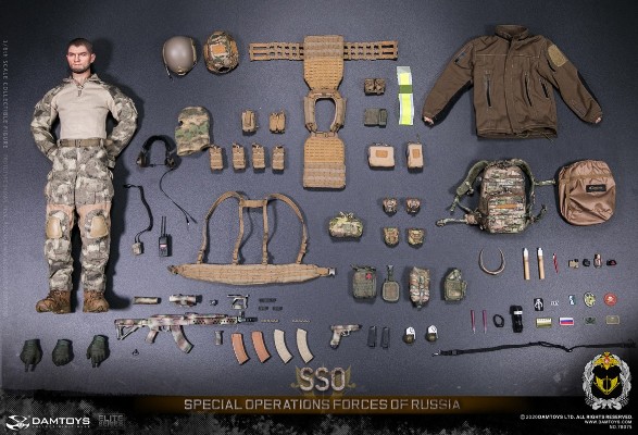 DAMTOYS 78075 1/6 俄罗斯联邦SSO特种部队