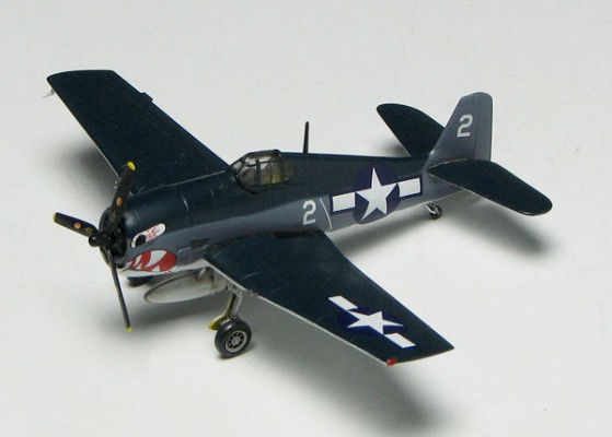 1/144 美国 F6F-3 地狱猫 “VF-27 普林斯顿号航空母舰搭载机”(2机SET) 