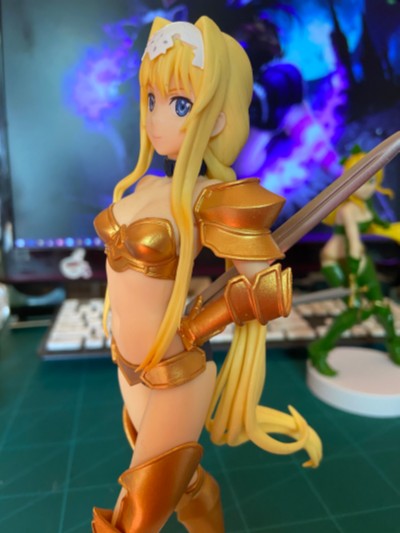 EXQ手办 刀剑神域 Memory Defrag 	爱丽丝·滋贝鲁库 比基尼盔甲Ver. 