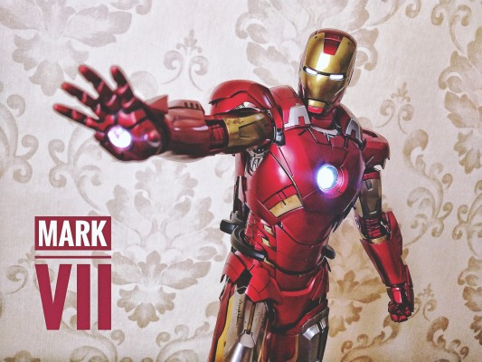 电影杰作 DIECAST 1/6 复仇者联盟 钢铁侠 Mark. 7
