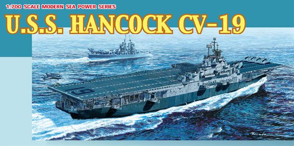 1/700 美国海军 航空母舰 USS 汉考克号 CV-19
